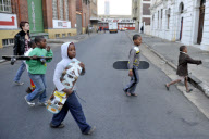 Skateboarding in Johannesburg, South Africa - 20 Jun 2012