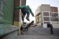 Skateboarding in Johannesburg, South Africa - 20 Jun 2012