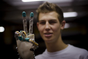 SA teen comes third with his prosthetic hand design at engineering fair, Johannesburg, South Africa
