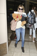 Emma Roberts touches down at LAX