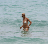 Real Madrid star Sami Khadira and his German model girlfriend Lena Gercke are all over each other while frolicking on the beach in Miami
In This Album: Bikes, Real-Madrid, Lena Gercke 