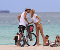Real Madrid star Sami Khadira and his German model girlfriend Lena Gercke are all over each other while frolicking on the beach in Miami
In This Album: Bikes, Real-Madrid, Lena Gercke 