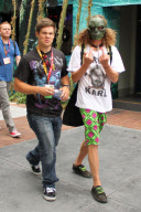 Blake Anderson and Adam DeVine at Comic Con