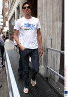 Celebrities at the studios of Radio 1, London, Britain - 30 Jun 2010