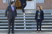 King Juan Carlos attends the meeting of the Council of Ministers at Zarzuela Palace, Madrid, Spain - 13 Jul 2012