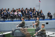 Hollande presides over Bastille Day parade 