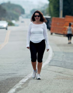 Fran Drescher Looks Sporty On A Walk In Malibu