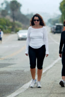 Fran Drescher Looks Sporty On A Walk In Malibu