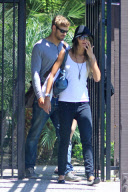 *EXCLUSIVE* Kellan Lutz and Sharni Vinson go Apartment Hunting [NO Canada, Germany, Austria]