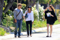 *EXCLUSIVE* Kellan Lutz and Sharni Vinson go Apartment Hunting [NO Canada, Germany, Austria]