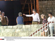DUBROVNIK: Jeremy Irons strolling barefoot in the old city