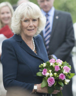 Charles and Camilla at Olympic Park 