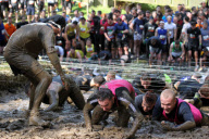 'Tough Mudder' event at Boughton House, Northamptonshire, Britain - 12 May 2012