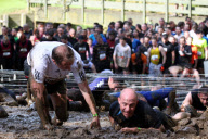 'Tough Mudder' event at Boughton House, Northamptonshire, Britain - 12 May 2012