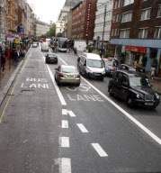 Olympic 'Games Lanes' Southampton Row, London, Britain - 16 Jul 2012