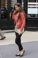 Katie Holmes hits the spinning class in NY
