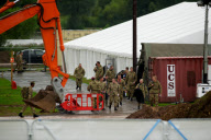 Olympic Military Camp at Hainault Country Park, Essex, Britain - 16 Jul 2012