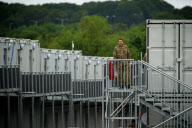 Olympic Military Camp at Hainault Country Park, Essex, Britain - 16 Jul 2012