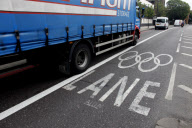 Empty Olympic Lanes