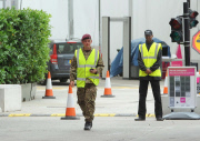 Die britische Armee stellt das Personal für die Sicherheit im Londoner Olympic Park