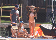 Exclusive... LeAnn Rimes and Eddie Cibrian Enjoy a Sunny Day on the Dock