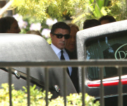 Sage Stallone Funeral Service at St Martins of Tours, Los Angeles, America - 21 Jul 2012