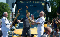 Olympic Torch Relay, Croydon, London, Britain - 23 Jul 2012