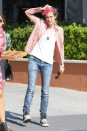 *EXCLUSIVE* Samantha Ronson and a friend have lunch in Malibu