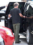 LA Reid and Britney Spears Arrive on the Set of &quot;X Factor&quot;