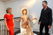 'Warhol/Mauro' Exhibition opening at Halcyon Gallery, London, Britain - 24 Jul 2012