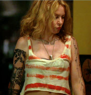 TATTOOED KYLIE IN LESBIAN  MOVIE ROMP.