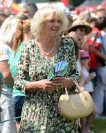  Charles and Camilla at Sandringham Flower Show 250712