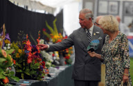  Charles and Camilla at Sandringham Flower Show 250712