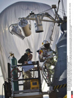 USA: Red Bull Stratos, Felix Baumgartner 2nd test flight