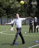 British Royals at Core Programme sports event at Bacon's College, Rotherhithe, London, Britain - 26 Jul 2012
