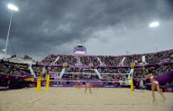 The 2012 London Olympic Games, Beach Volleyball, London, Britain - 29 Jul 2012