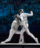 The 2012 London Olympic Games, Fencing, London, Britain - 28 Jul 2012
