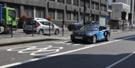 The Olympic lanes in action in London
