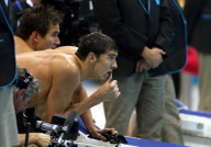 (OLY2012)BRITAIN-LONDON-SWIMMING-MEN'S 4x100M FREESTYLE RELAY