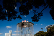 Sydney Olympic Flame re-lit