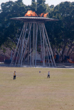 Sydney Olympic Flame re-lit