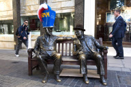 Mayor of London presents Hatwalk, a makeover for Trafalgar Square, London,Britain - 30 Jul 2012