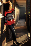 Jasmine Breinburg, lead dancer from the London Olympic Games opening ceremony, Deptford, London, Britain - 28 Jul 2012