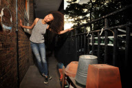 Jasmine Breinburg, lead dancer from the London Olympic Games opening ceremony, Deptford, London, Britain - 28 Jul 2012