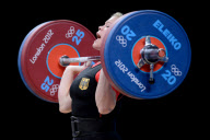The 2012 London Olympic Games, Women's Weightlifting, ExCel, London, Britain - 30 Jul 2012