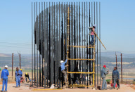 Nelson Mandela monument constructed in KwaZulu Natal, South Africa - 26 Jul 2012
