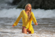 Tulisa Contostavlos Filming Her Music Video 'Live It Up'