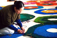 Artist crochets playgrounds for children - Jul 2012