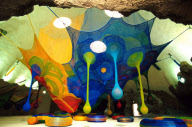 Artist crochets playgrounds for children - Jul 2012