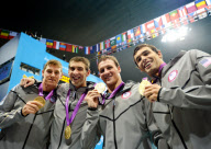 The 2012 London Olympic Games, Swimming, Britain - 31 Jul 2012